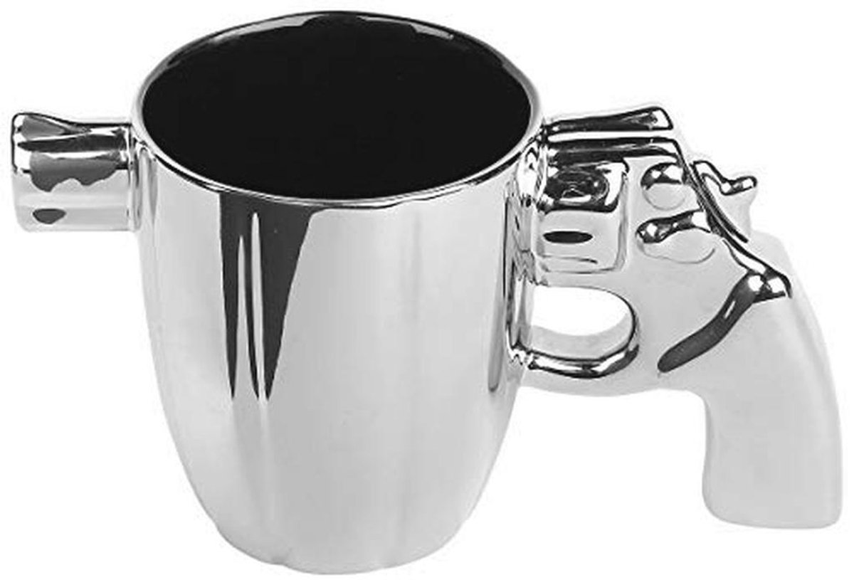 Keramisch Koffiekopje met Revolvergreep - Vaatwasmachinebestendig, 300 ml