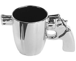 Keramisch Koffiekopje met Revolvergreep - Vaatwasmachinebestendig, 300 ml