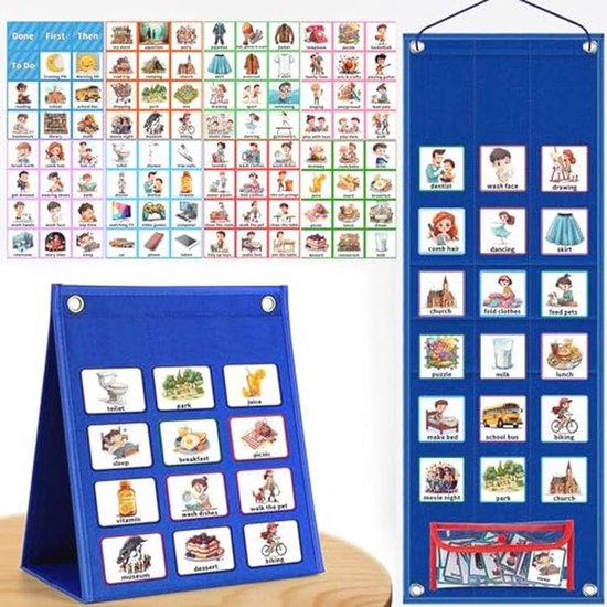 Calendrier Visuel pour Enfants - Tableau de Routine Quotidienne avec ...