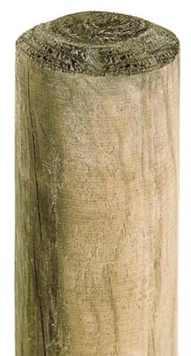 Houten paal Ø6cm x 175cm - keteldruk geïmpregneerd, weerbestendig voor tuin en buitenprojecten