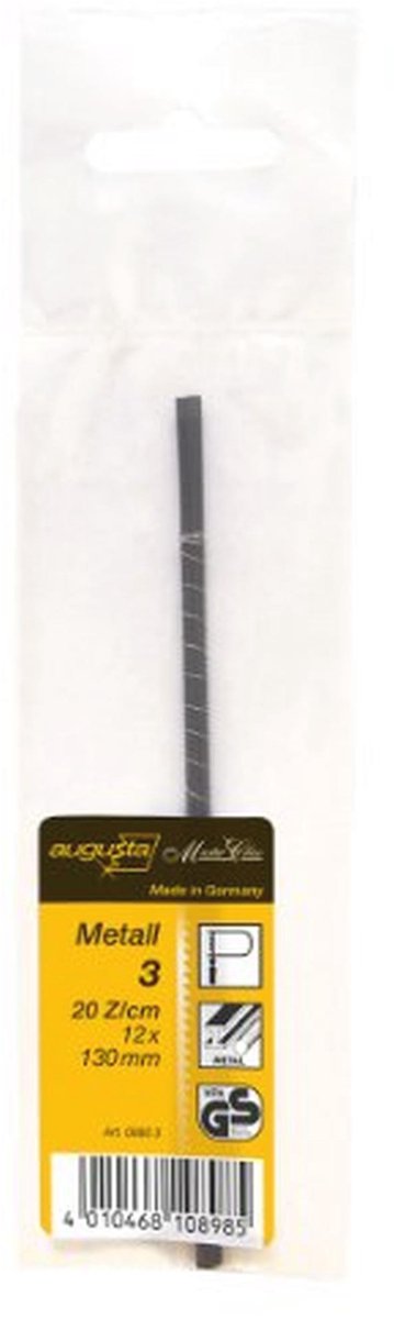 Figuurzaagbladen voor metaal, 130 mm, 12 stuks, fijne tanding, reservebladen voor figuurzagen