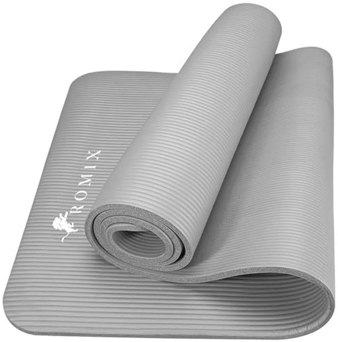 Dikke Yogamat 15 mm - Antislip Fitnessmat voor Thuis, Pilates en Gymnastiek | Multifunctionele Oefenmat met Zak en Riem | 183 x 60 cm