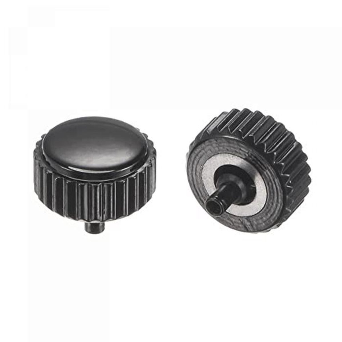 Kroonvervanging voor klok met lange steel 6x7mm - 2 stuks