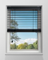 Sol Royal Persiana Veneciana de Madera FSC® SolDecor JH3 en Blanco