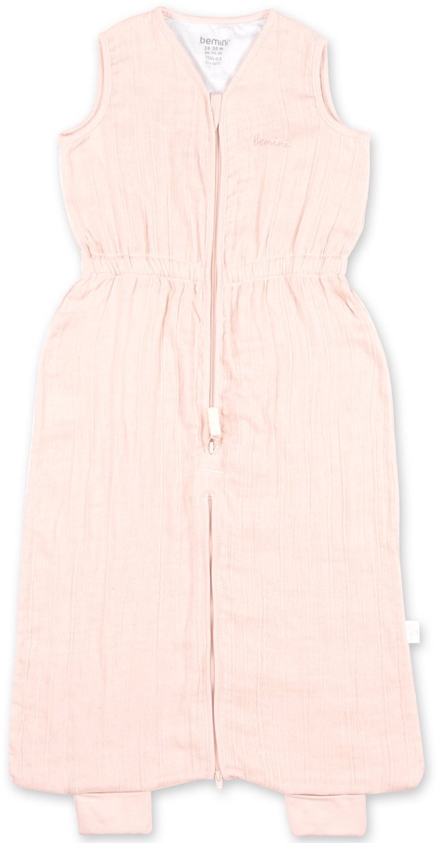 BEMINI Babyslaapzak - MAGIC BAG 24-36m - TOG 0.5 - Hydrofiele zomergaze - Rosa