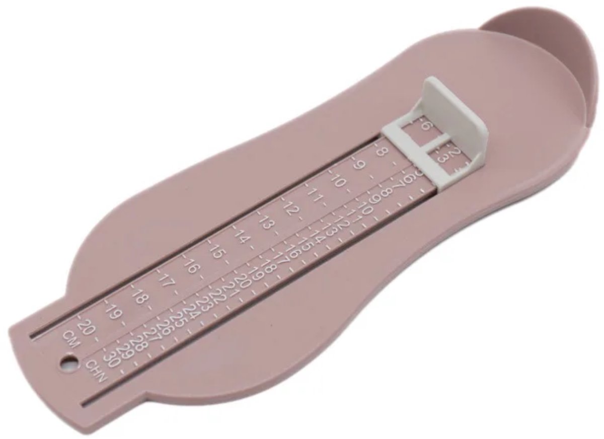 Schoenmaat meter - Voetmeter - Schoenmaatmeter - Schoen maat meten - Roze - Kindervoeten opmeten - Kinder voet meter - CHPN