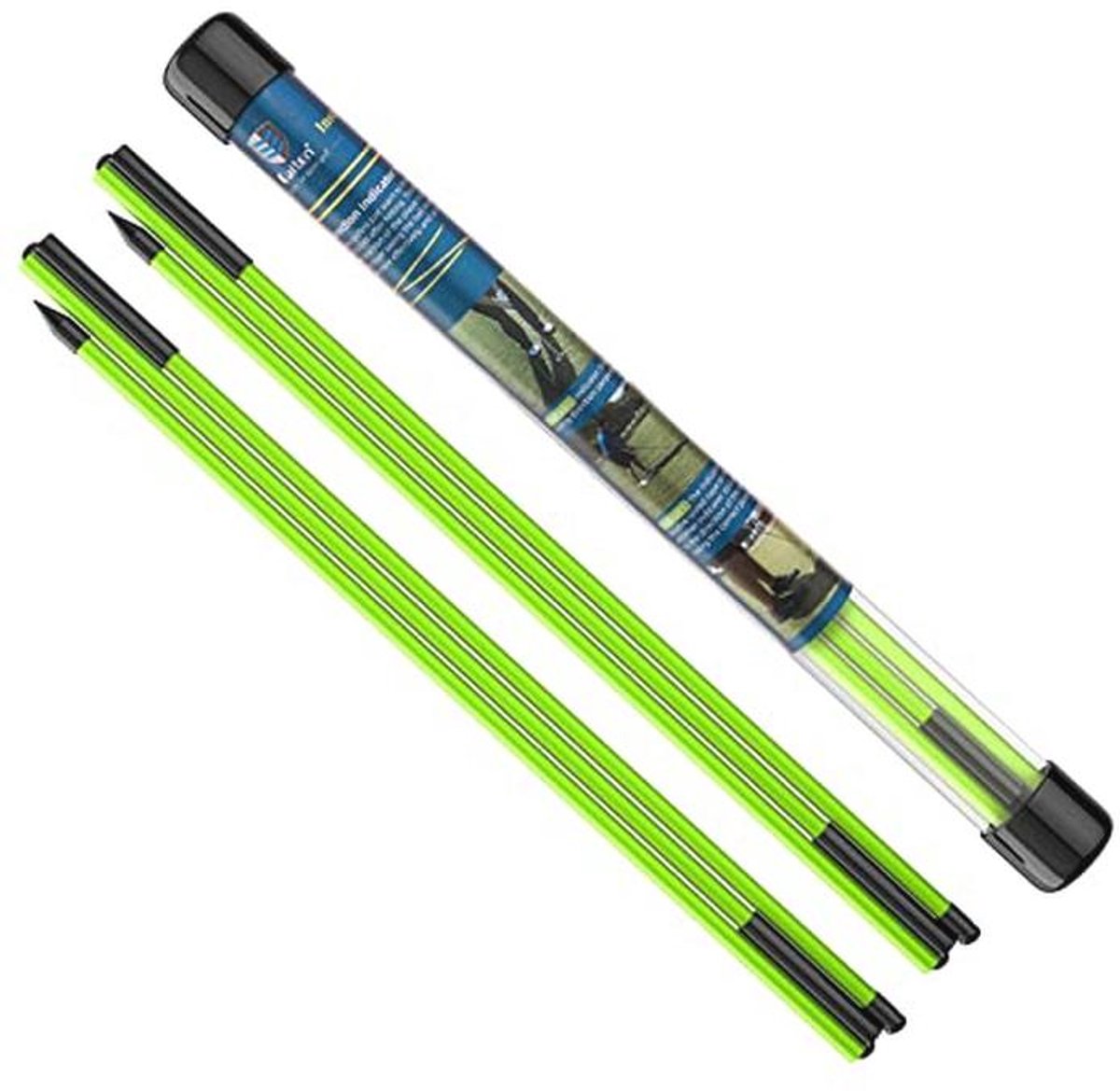 Inklapbare Golfuitlijnstokken Set van 2 - 122 cm voor Perfecte Swing en Houding
