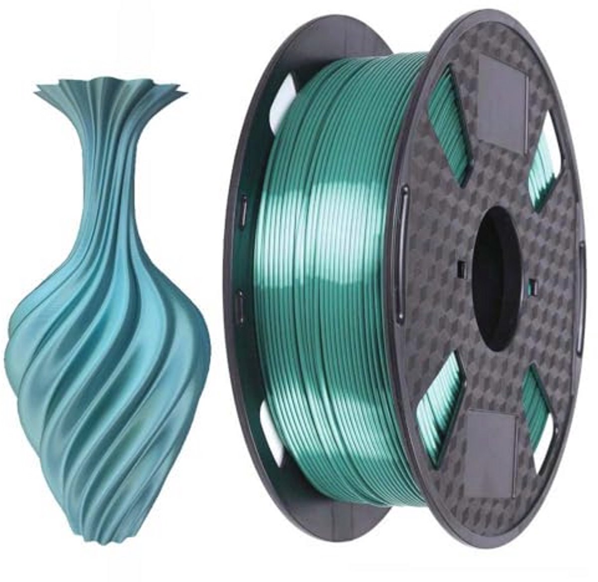 Glanzend Groen PLA Filament 1.75 mm - 3D Printmateriaal voor FDM Printers