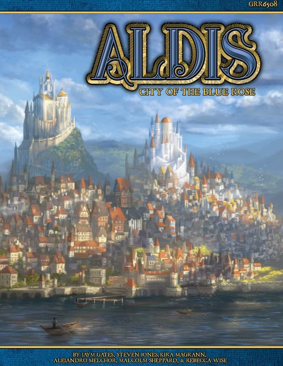 Blue Rose RPG: Aldis City of the Blue Rose Source Book - cover