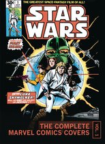 Voorplaat van Star Wars, The Complete Marvel Comics Covers Vol. 1, met Luke Skywalker en andere personages rond een planeet.