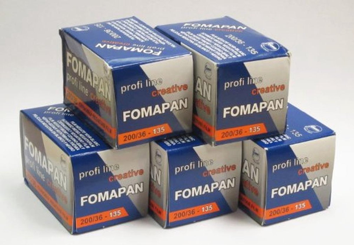 Zwart-wit 35mm Film 200 ASA - 5 Rollen 36 Exposities