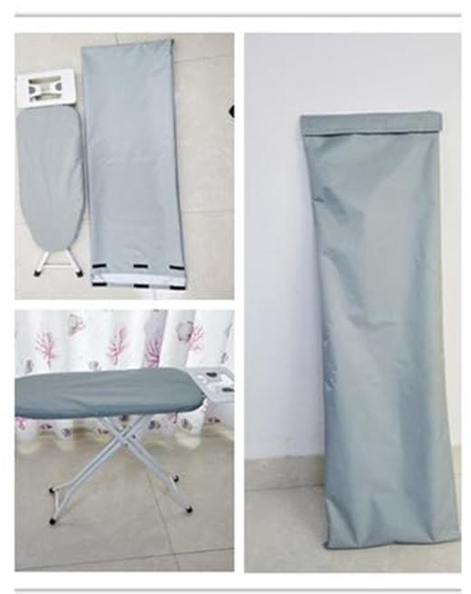 Opvouwbare strijkplank met waterdichte stofkap - 150 x 45 CM