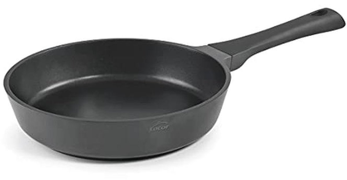 Koekenpan 24 cm met Drielaagse Antiaanbaklaag en Inductiebasis