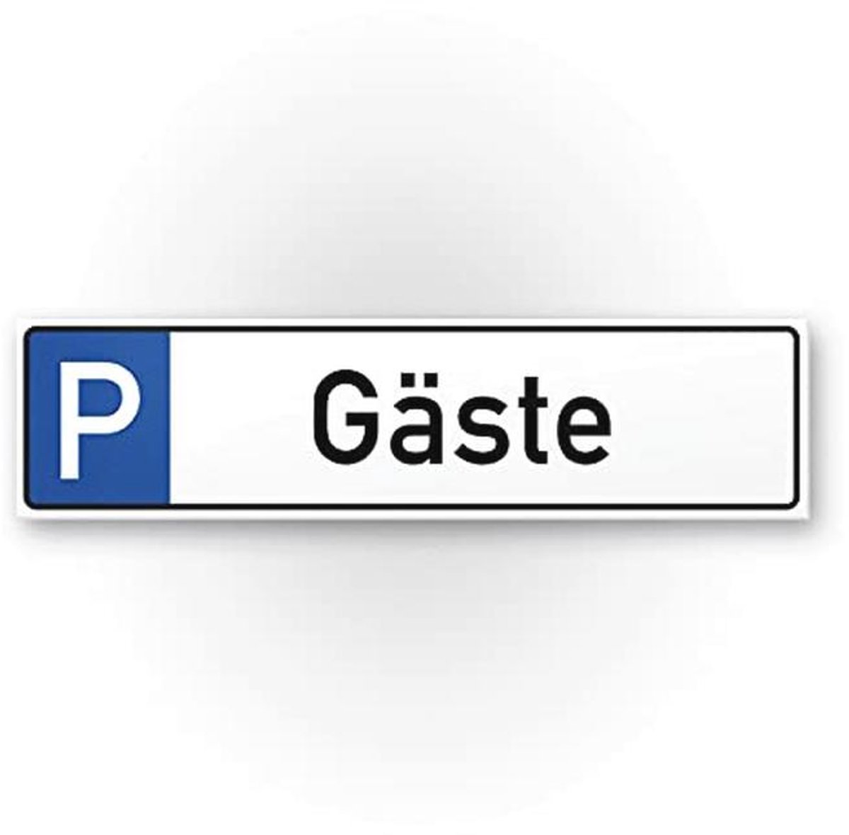 Waarschuwingsbord voor Bezoekersparking - Reserveer uw Parkeerplaats