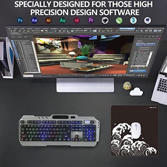 Ultrahoge Precisie Gaming-Muismat voor FPS-Spelers - Perfecte Snelheid en Controle — afbeelding 3