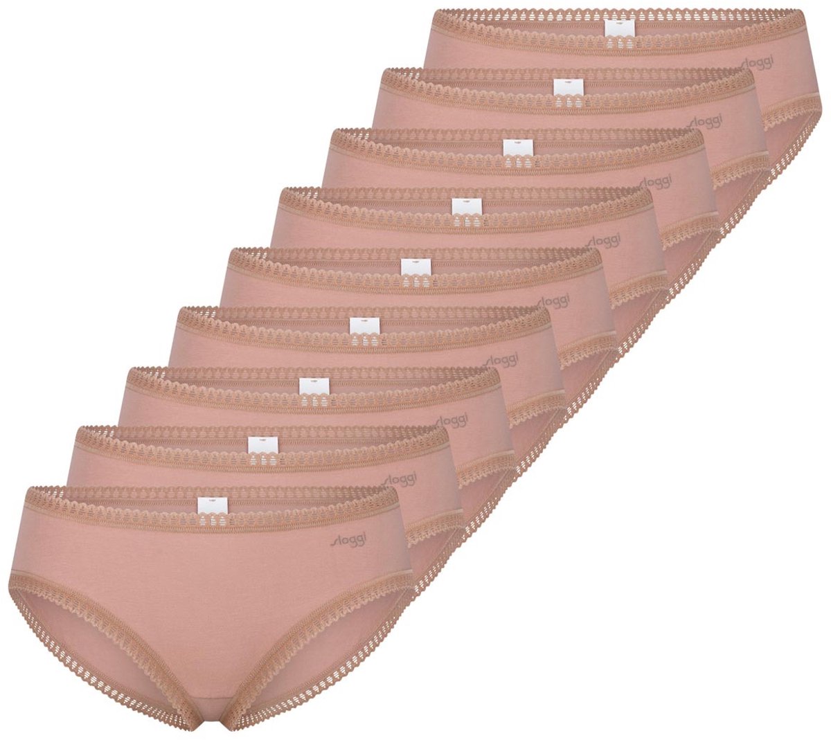 sloggi Dames hipster slip 9 pack GO Crush