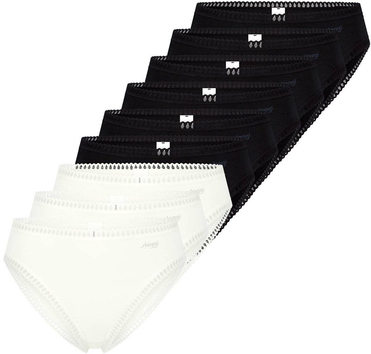 sloggi Dames slip / onderbroek 9 pack GO Crush
