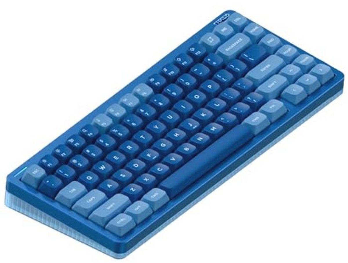 Draadloos Mechanisch Gaming Toetsenbord 75% - Hot Swappable, RGB LED, 83 Toetsen, Ondersteunt Bluetooth/2.4GHz/USB-C