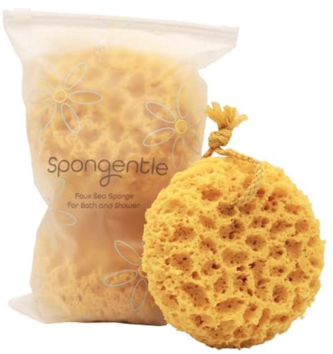 Diepe Reiniging Body Loofah Spons voor Bad en Douche - 3 Stuks