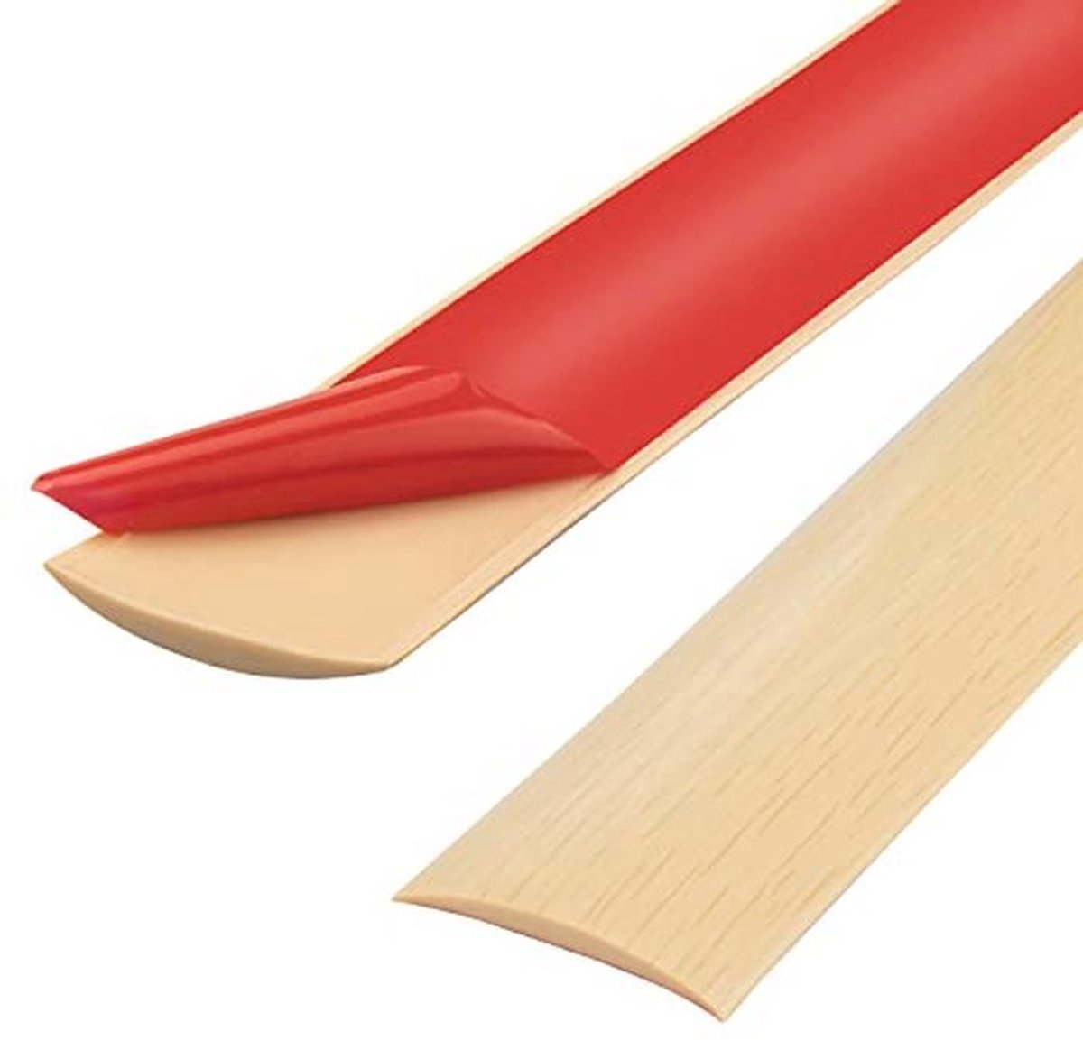 PVC Drempelstrip 200 cm - Zelfklevende Vloerovergangsstrip voor Laminaatvloer