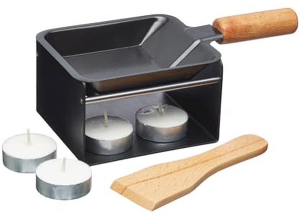 Mini Raclette Grill Set voor Thuisgebruik - 5 Stuks, Voor Gezellig Eten