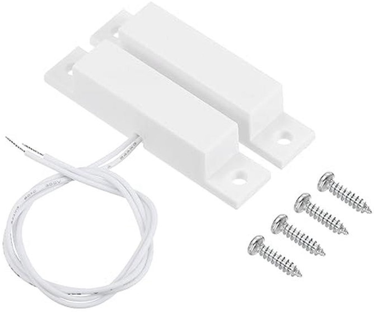 Magnetische Reedschakelaar Normaal Geopend - Bedraad Oppervlak voor Deur en Raam Veiligheid
