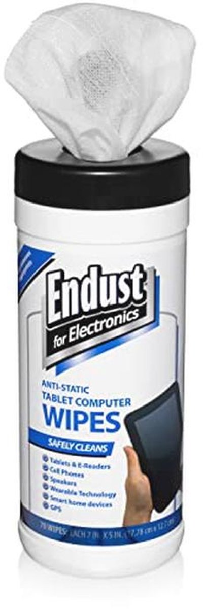 Anti-statische tablet computer wipes - 70 stuks van 6x6 inch