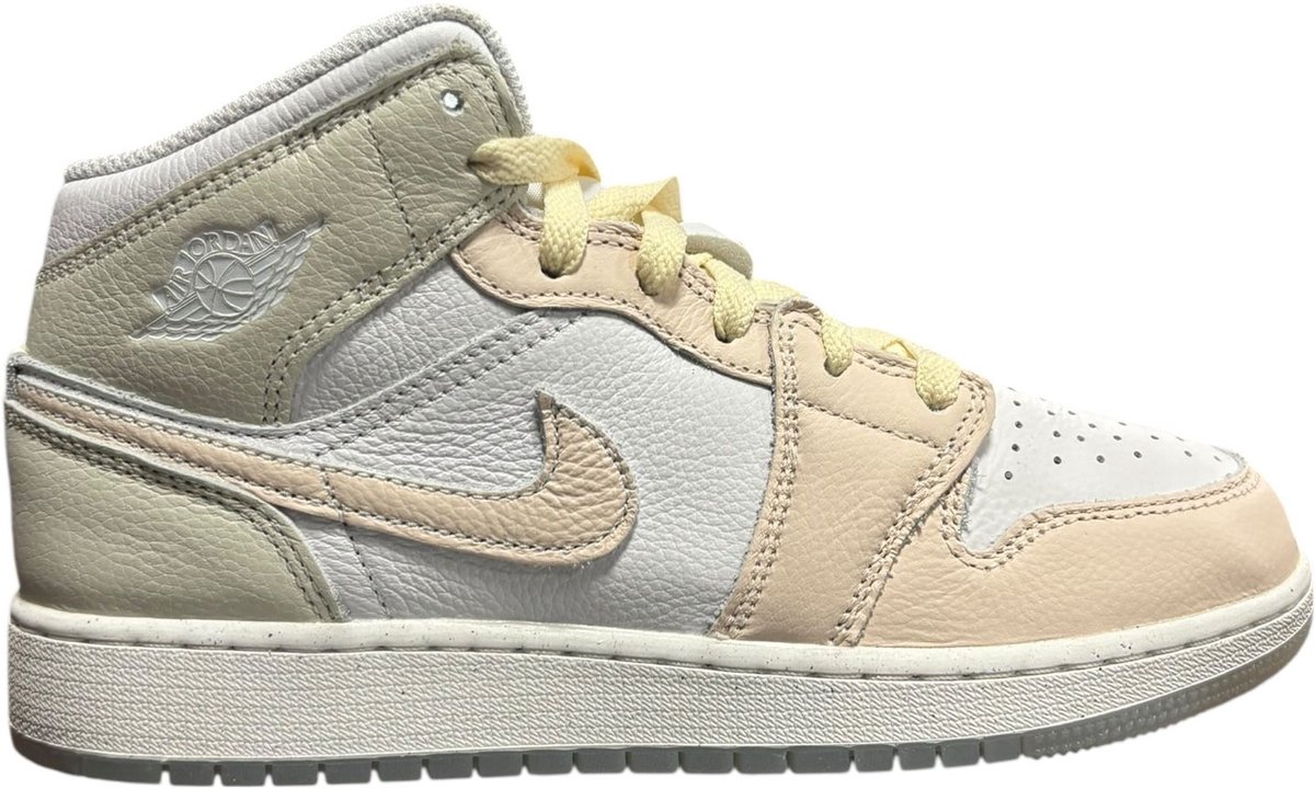 Nike Air Jordan 1 Mid SE Wit/Roze