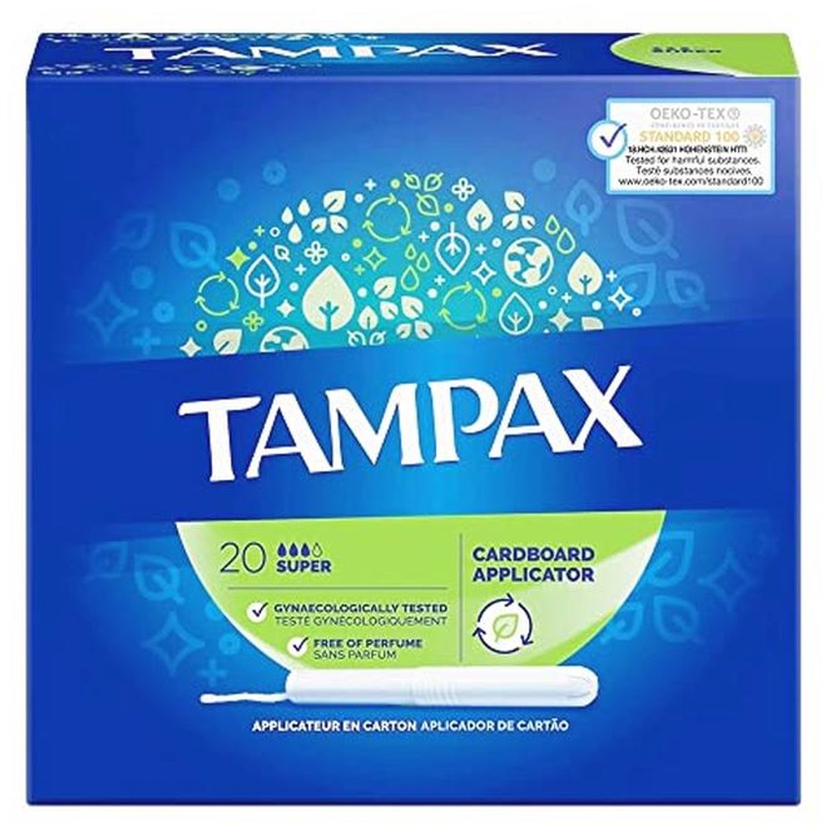 Super Absorberende Tampons met Kartonnen Applicator - 20 Stuks