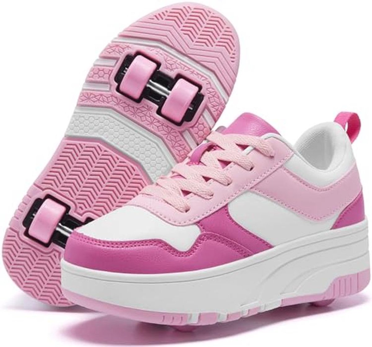 Kinderschoenen met afneembare wielen - Comfortabele rolskates voor jongens en meisjes