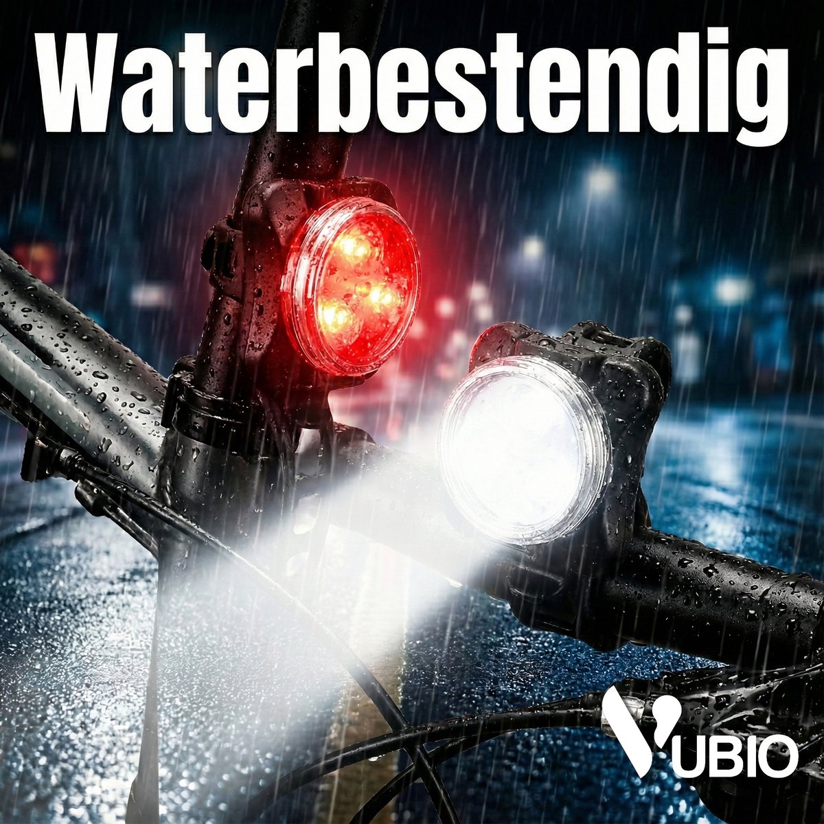 Vubio LED Fietsverlichting - USB Set thumbnail 5