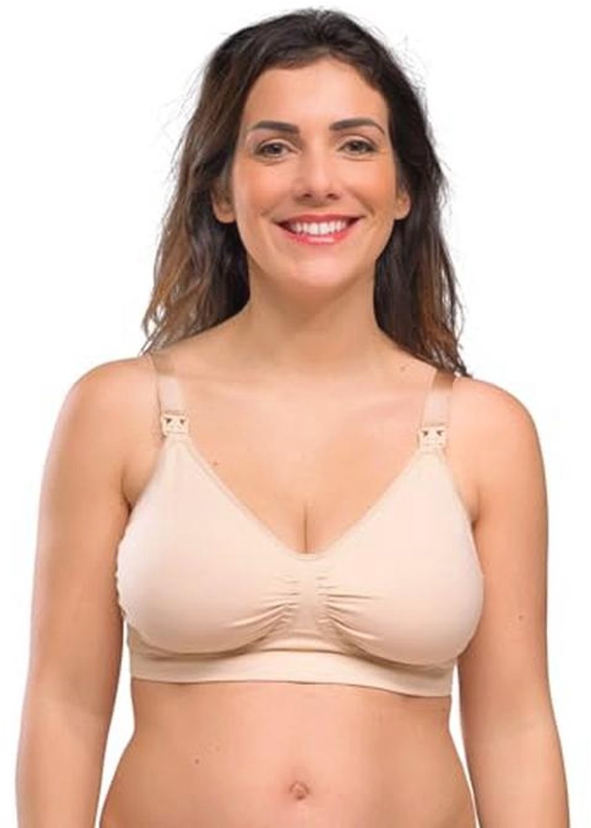 Naadloze voedingsbeha met GelWire in wit, zwart en beige – Comfortabel en praktisch voor borstvoeding