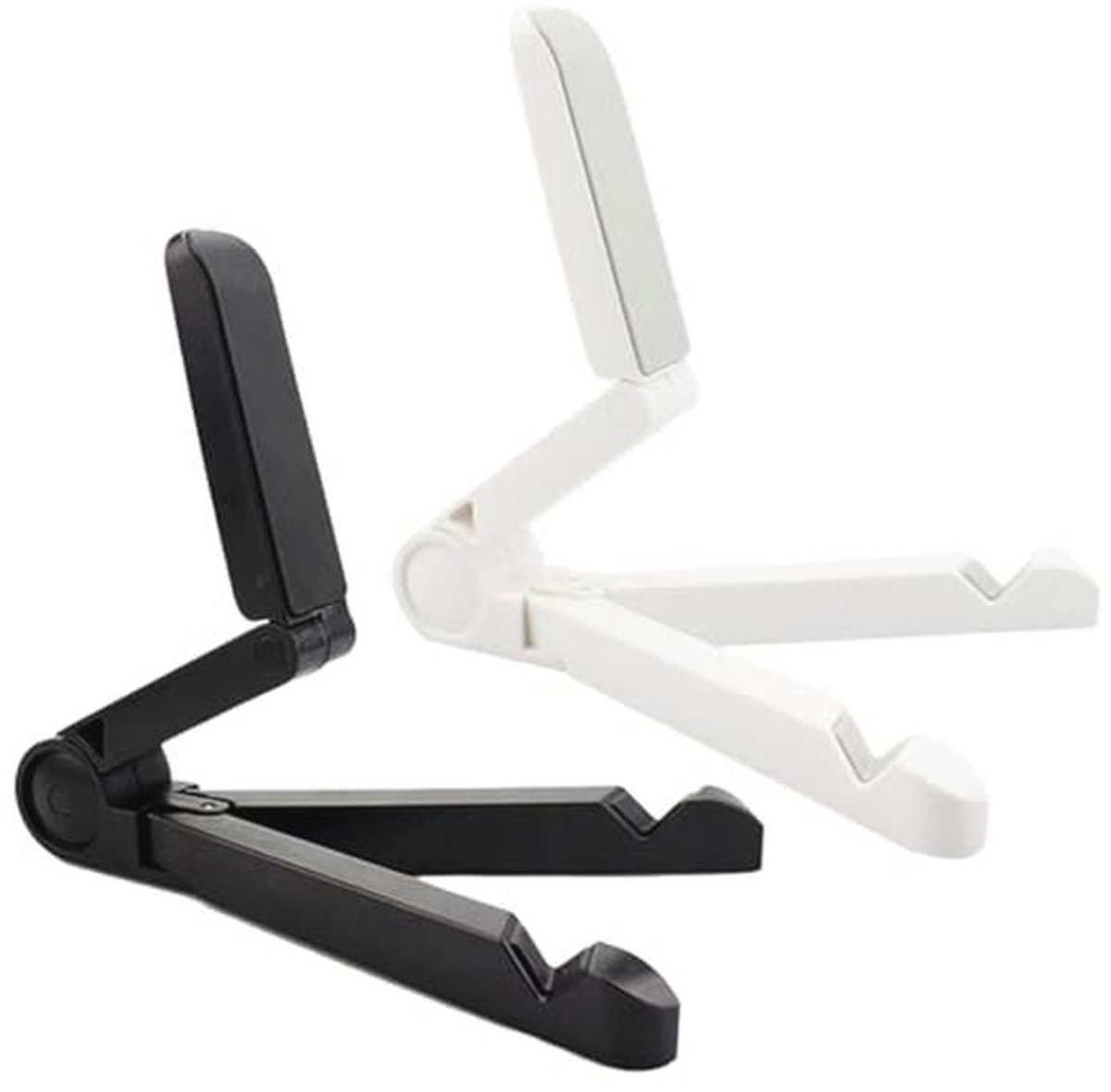 2 Pcs Tablet Stand - Verstelbare, Draagbare en Vouwbare Houder