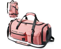 Sporttas 65L - Waterdichte 3-in-1 Sporttas met Schoenenvak en Rugzakfunctie voor Sport en Reizen