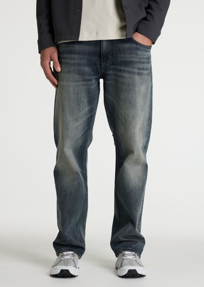 CHASIN' Jeans Heren - Wijde Jeans - Norvo Torrin - Broek - Donkergrijs