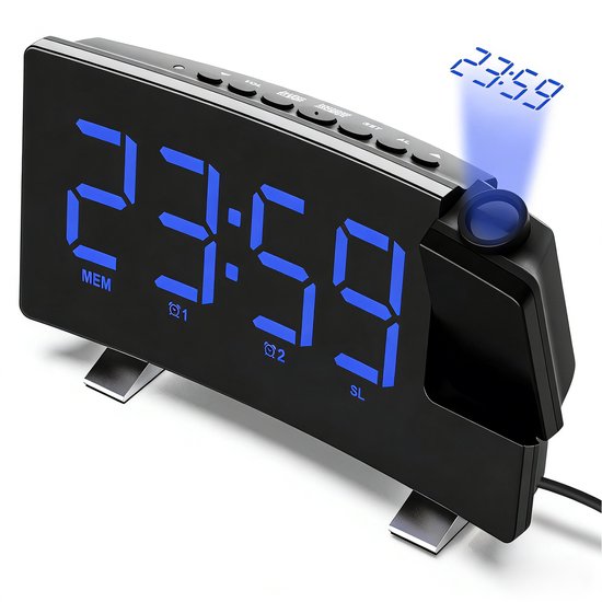 Denver CPR710 wekkerradio met projectie kopen