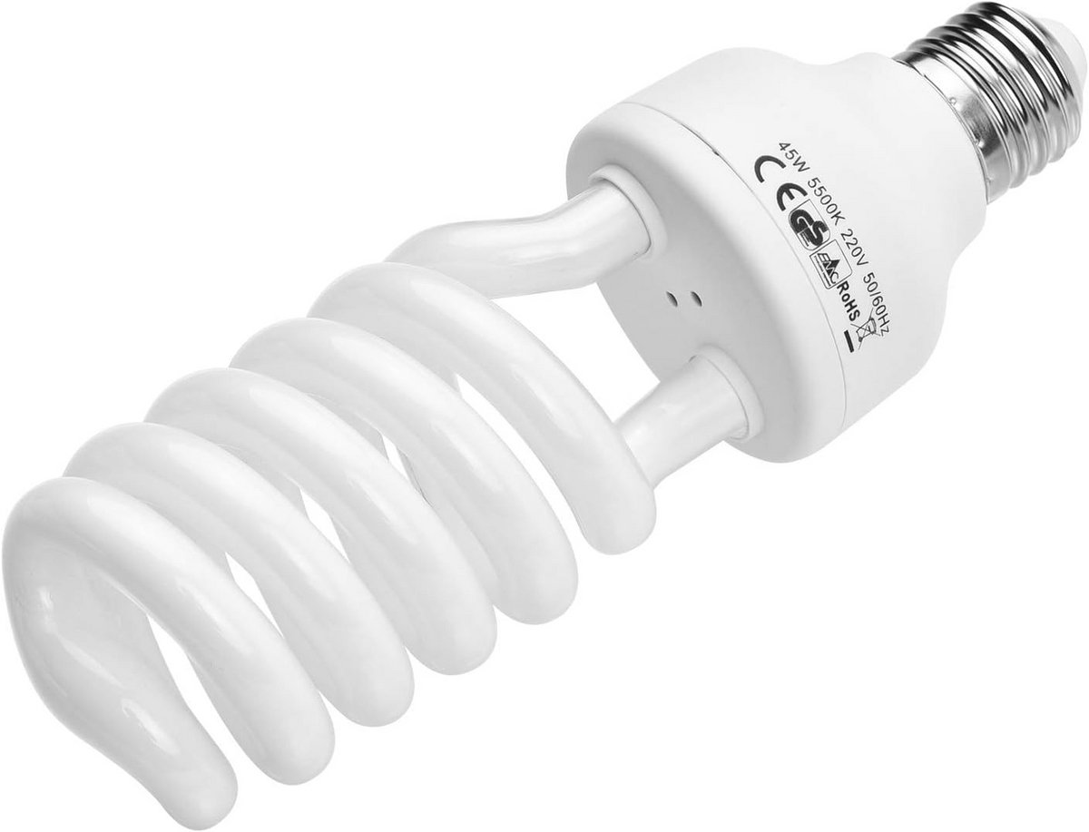 5500K Daglicht Spaarlamp E27 voor Fotografie en Video