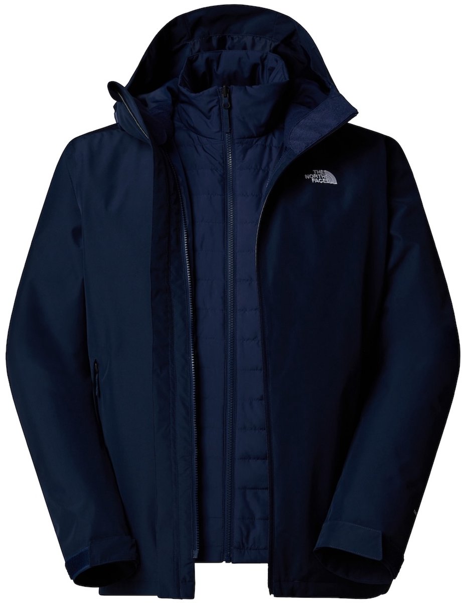 The North Face Carto Mono Triclimate Heren 3-in-1 Jas met Capuchon - Summit Navy (NF0A8D1S8K21)