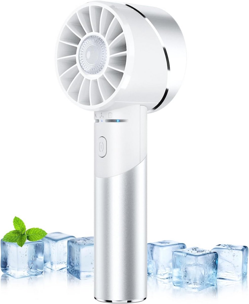 Draagbare USB-oplaadbare Turbo Ventilator met 2600 mAh Batterij voor Reizen en Outdoor