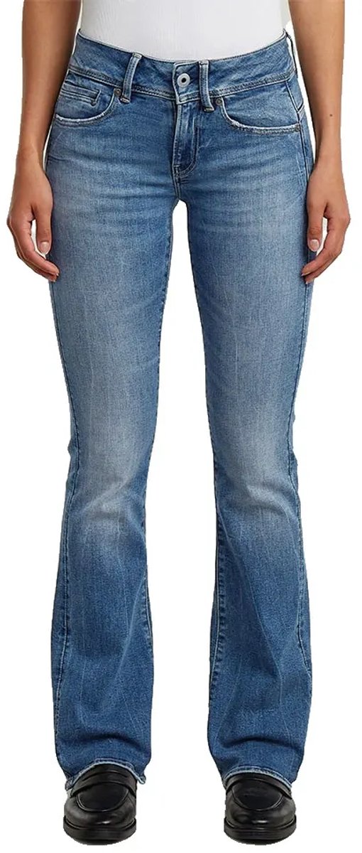 G-star Midge Bootcut Fit Spijkerbroek 28 28 Vrouw Blauw