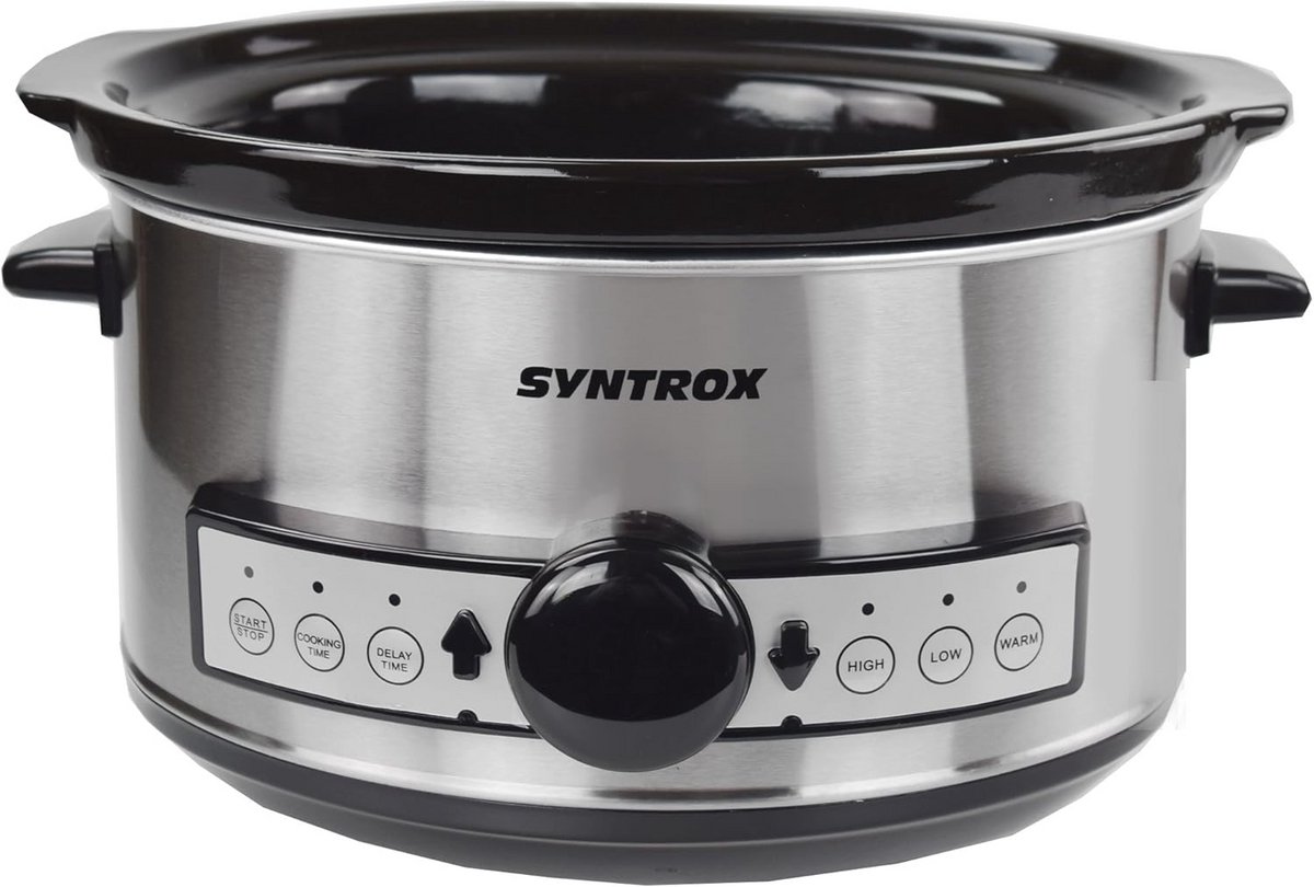 Digitale Slowcooker 3,5 Liter met Timer en Warmhoudfunctie – foto 4