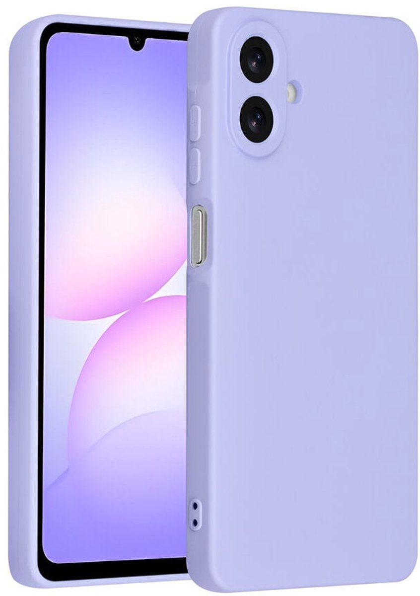 TUNIQ Backcover hoesje - Galaxy A07 - Lilac - Slank ontwerp - Schokabsorberend