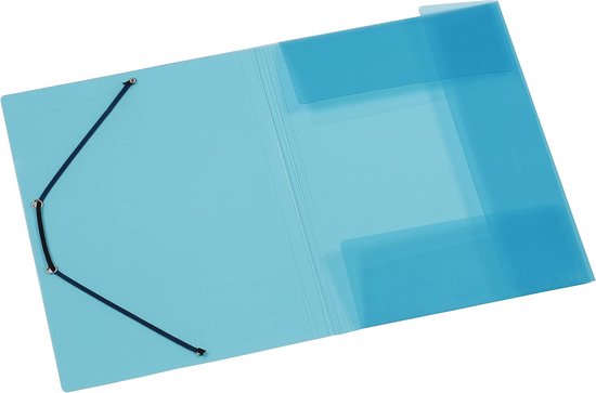 Transparante rapportmappen met U-vormige schuifbalk - Rapportmappen met