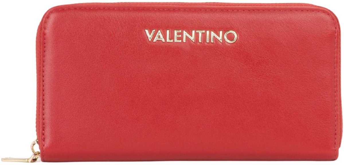 VALENTINO portemonnee Clio Re Zip Around Wallet Rubino rood