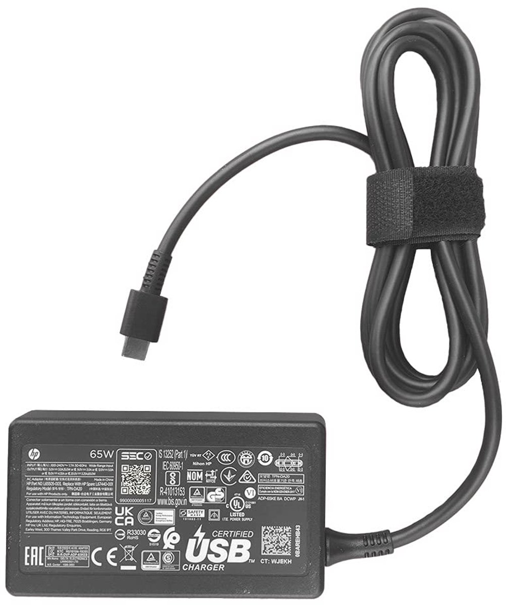 HP USB-C oplader 65W 20V 3,25A adapter voeding voor laptop Lenovo Asus Acer Dell MacBook - Afbeelding 5