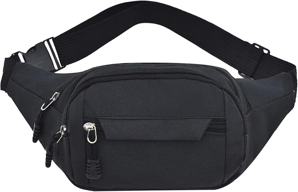 Waterproof Women's Waist Bag with 3 Pockets for Outdoor Activities and Sports