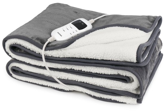 Blokker Elektrische Deken EBL-127162.4 met Digitaal Display - Blokker - €49,99