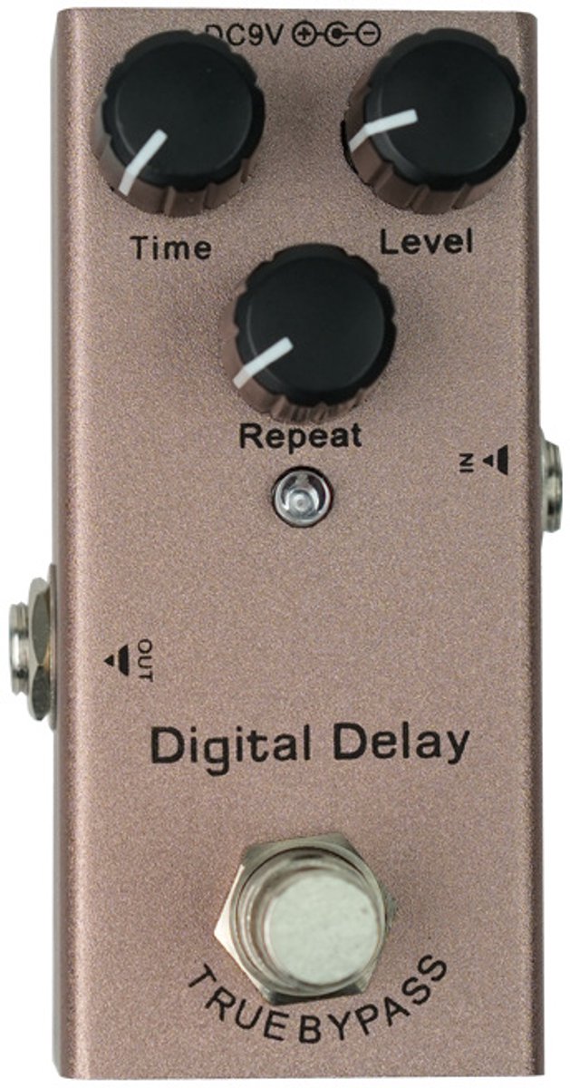 Professionele gitaarapparatuur, retro-effect elektrische gitaarpedaal - 08 digitale delay