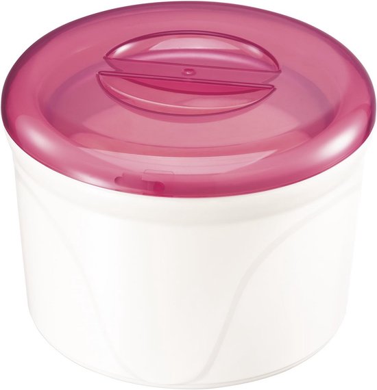 IJsmachine met LCD-display - 1,5L IJsmaker voor Zelfgemaakt IJs en Sorbets - Paars/Wit van Merkloos — afbeelding 4