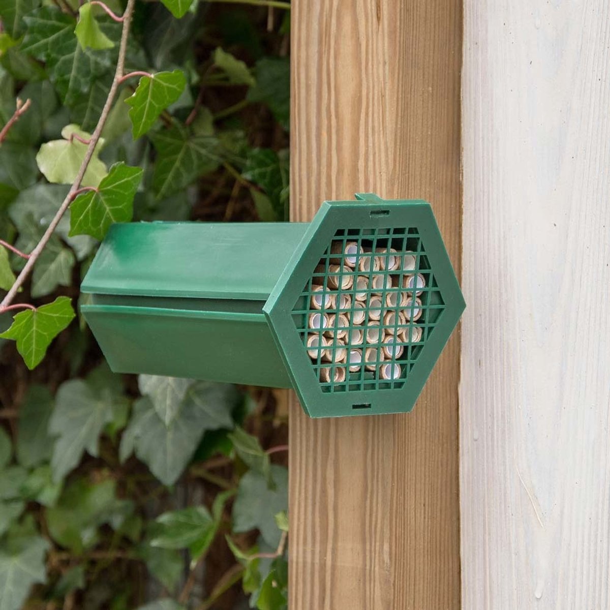 Insectenhotel solitaire bij